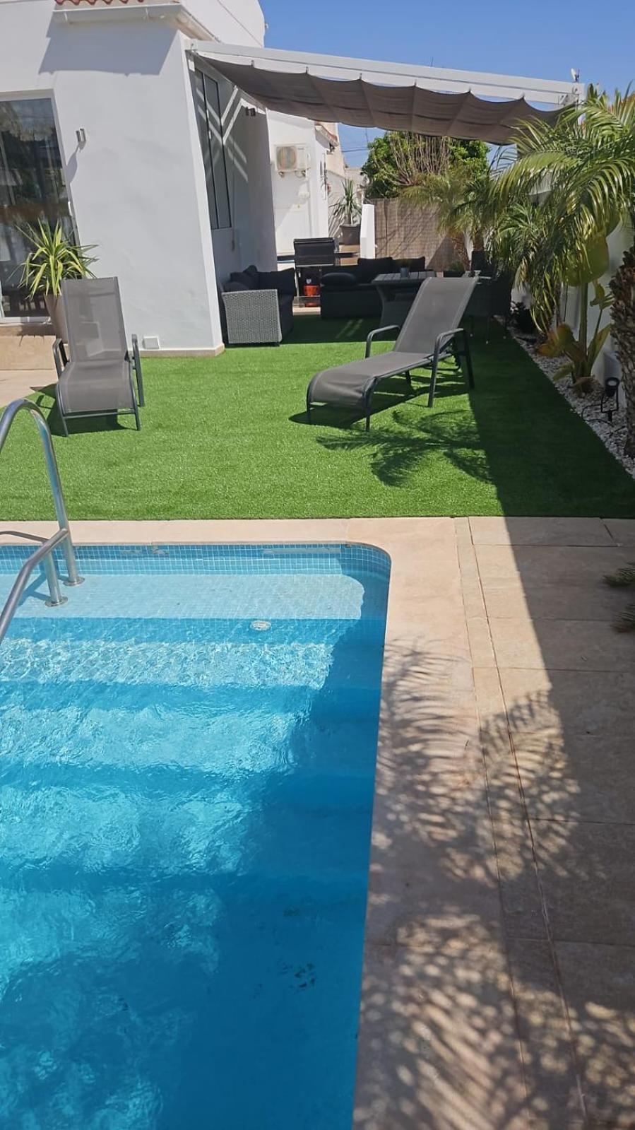 Campoamor Villa & Private Pool, Garden & Roof Terraces Distant Sea Views オリウエラ エクステリア 写真