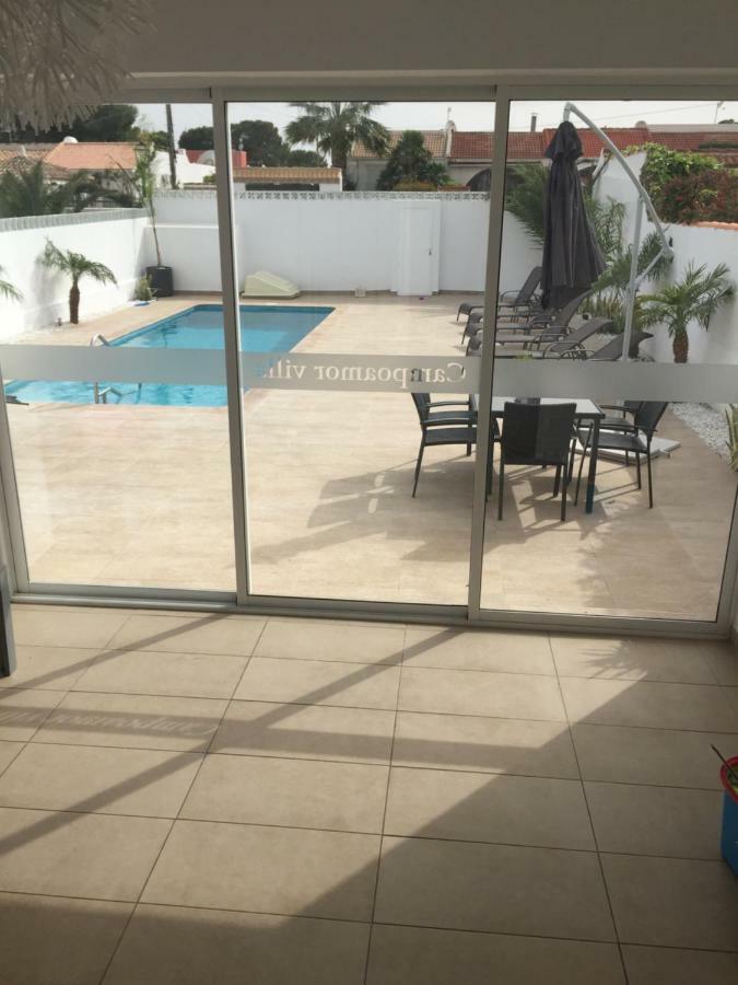 Campoamor Villa & Private Pool, Garden & Roof Terraces Distant Sea Views オリウエラ エクステリア 写真